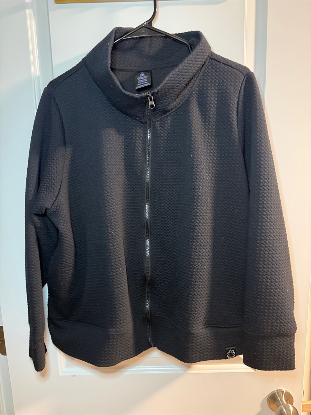 🥳 5 for $25 BUNDLE Pro Player Black Textured Zip-Front Bomber Jacket